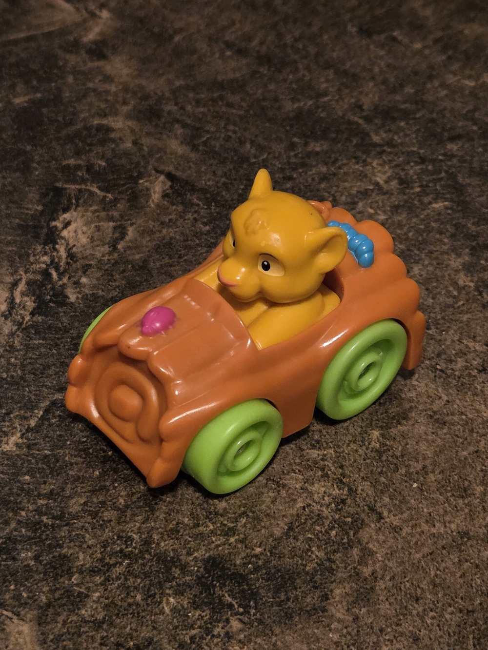 Little People Disney Lion King Simba Wheelie Car